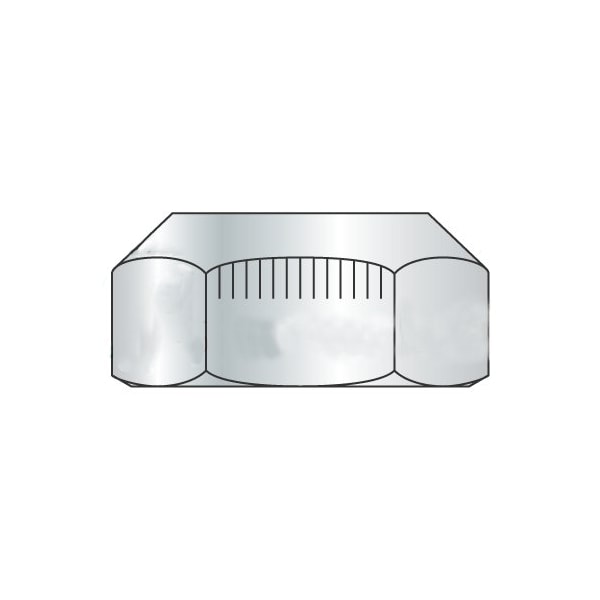 Newport Fasteners Lock Nut, M10-1.50, Steel, Class 10, Cadmium Plated, 8.04 mm Ht, 1000 PK 152494 - main